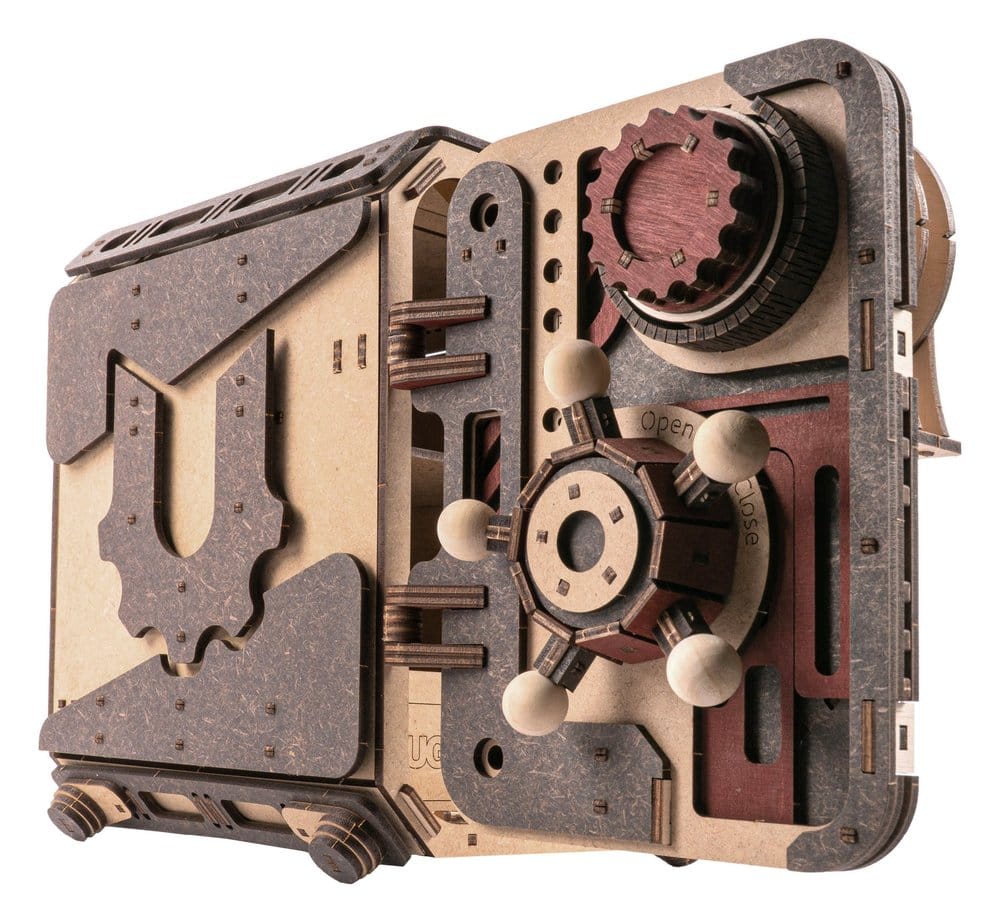 Ugears 3D Wooden Model Kit Safe Too 17 cm [9]