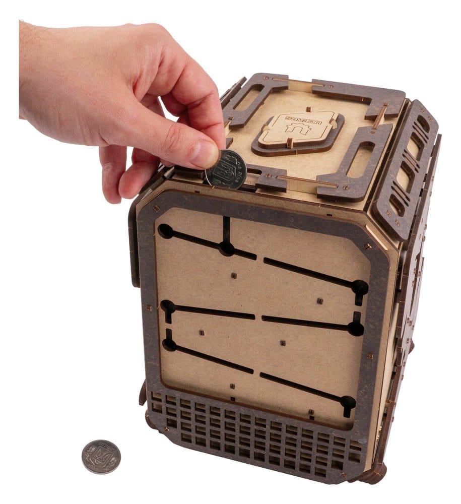 Ugears 3D Wooden Model Kit Safe Too 17 cm [12]