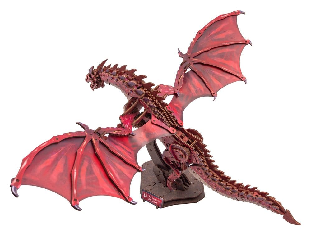 Ugears 3D Wooden Model Kit Firestorm Dragon 43 cm [8]