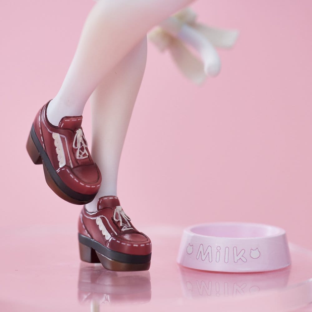 Super Sonico PVC Figure White Cat Ver. (Reissue) 27 cm [8]