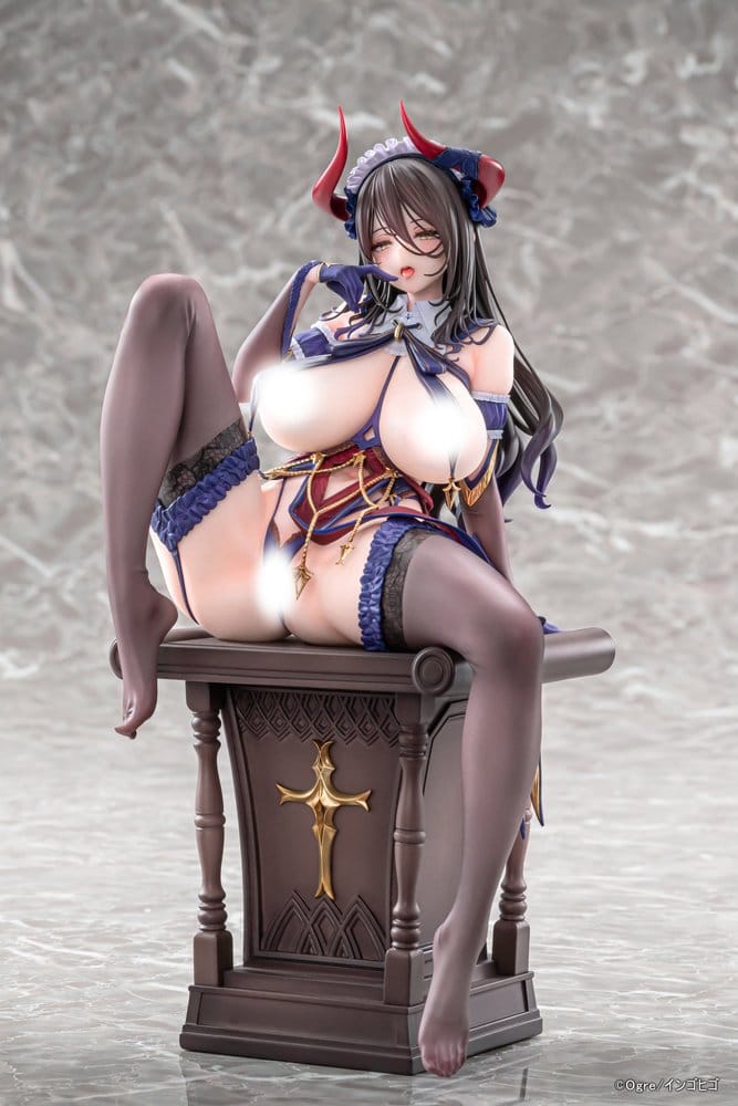 Original Character PVC Figure 1/6 Seishori Sister "Petronille" Succubus Outfit Ver. illustration by Ogre Deluxe Edition 25 cm [10]