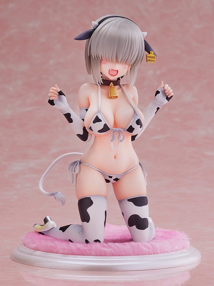 PRECOMENZI - Uzaki-chan Wants to Hang Out! 2nd Season PVC Figure 1/7 Yanagi Uzaki (Cow Bikini) (re-run) 15 cm