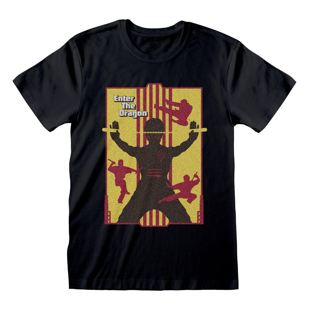 Bruce Lee T-Shirt Enter The Dragon Size L