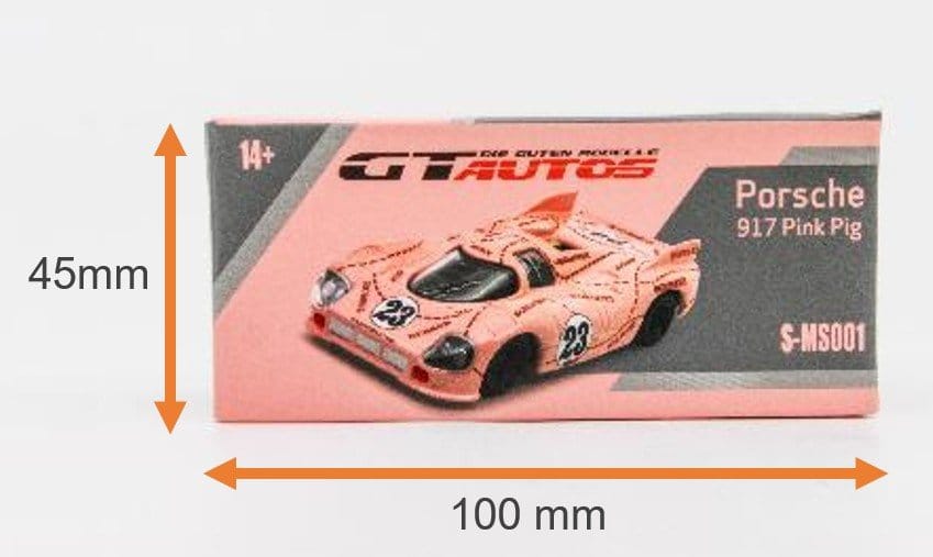 Porsche Diecast 1/64 Model 917/20 Pink Pig 7 cm [1]