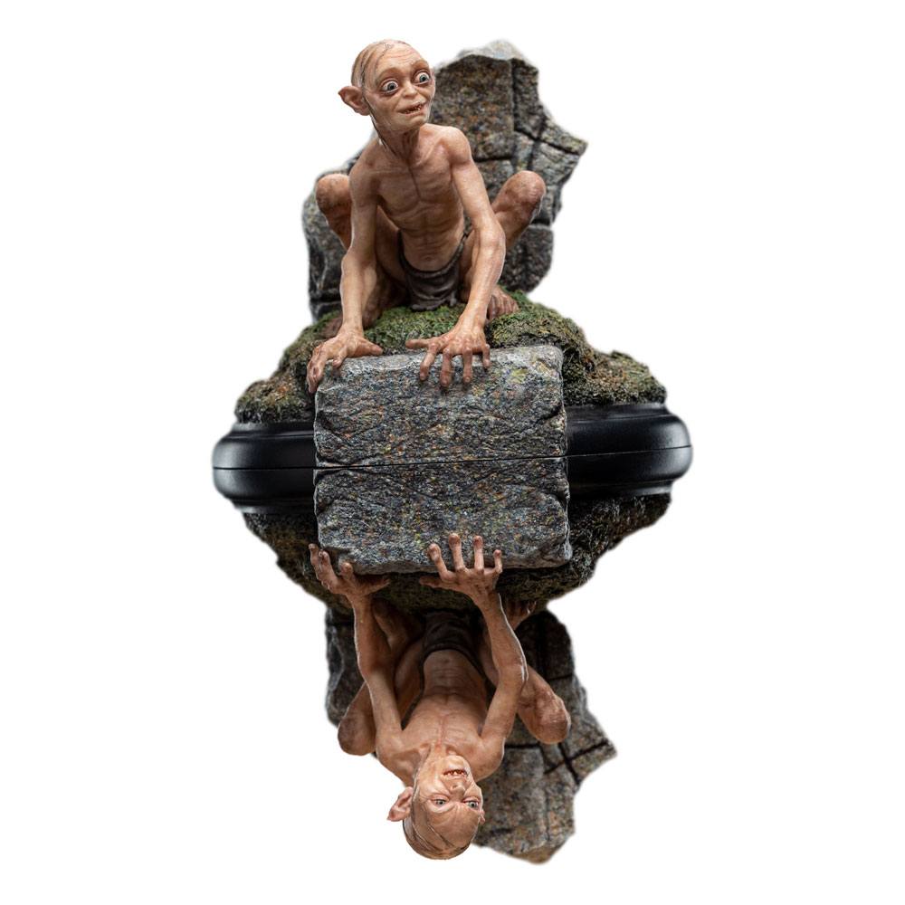 Lord of the Rings - Mini Statues Gollum & Sméagol in Ithilien 11 cm