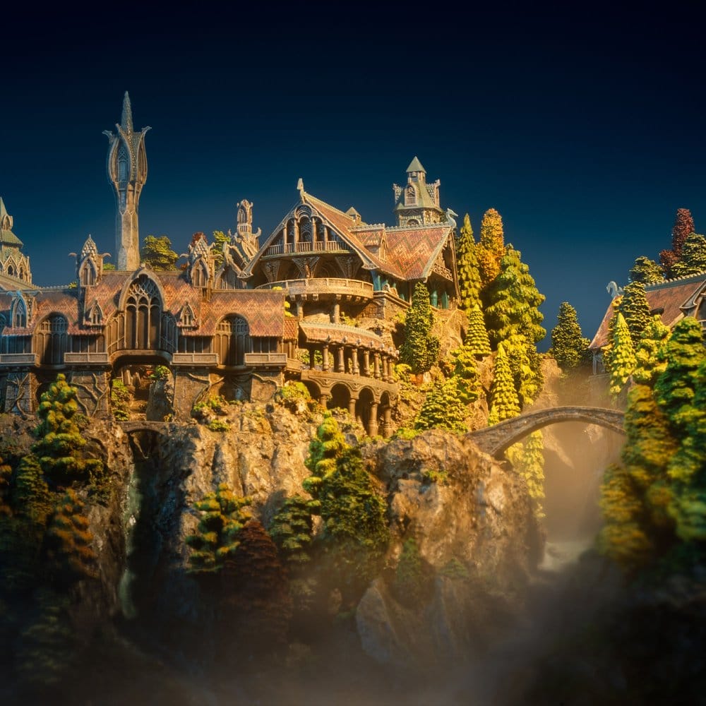 The Lord of the Rings Miniature Environment Rivendell 28 cm [11]