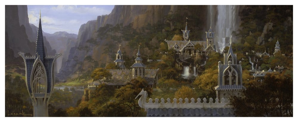 The Lord of the Rings Miniature Environment Rivendell 28 cm [13]