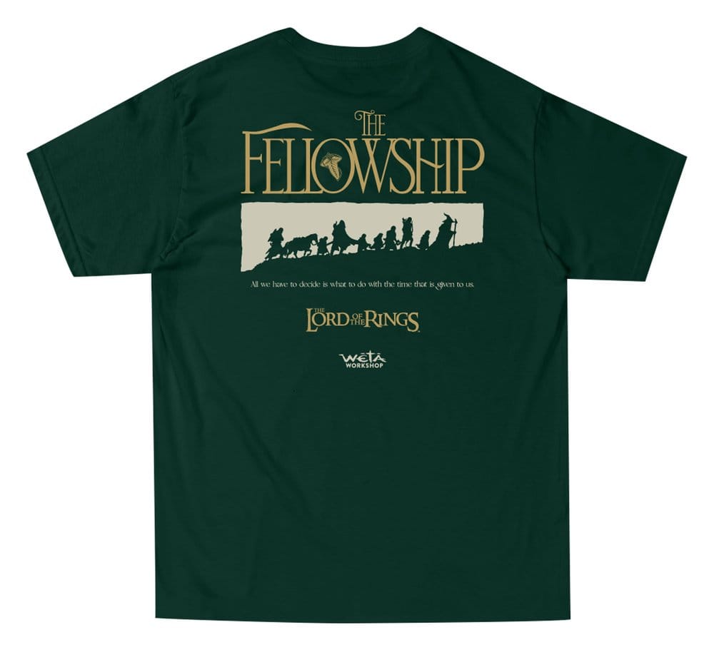 The Lord of the Rings T-Shirt The Fellowship / Green