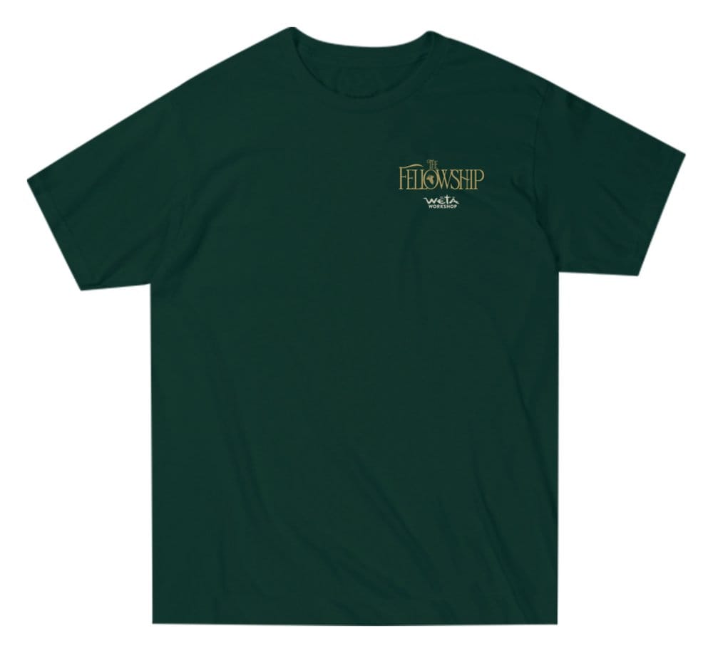 The Lord of the Rings T-Shirt The Fellowship / Green 2XL