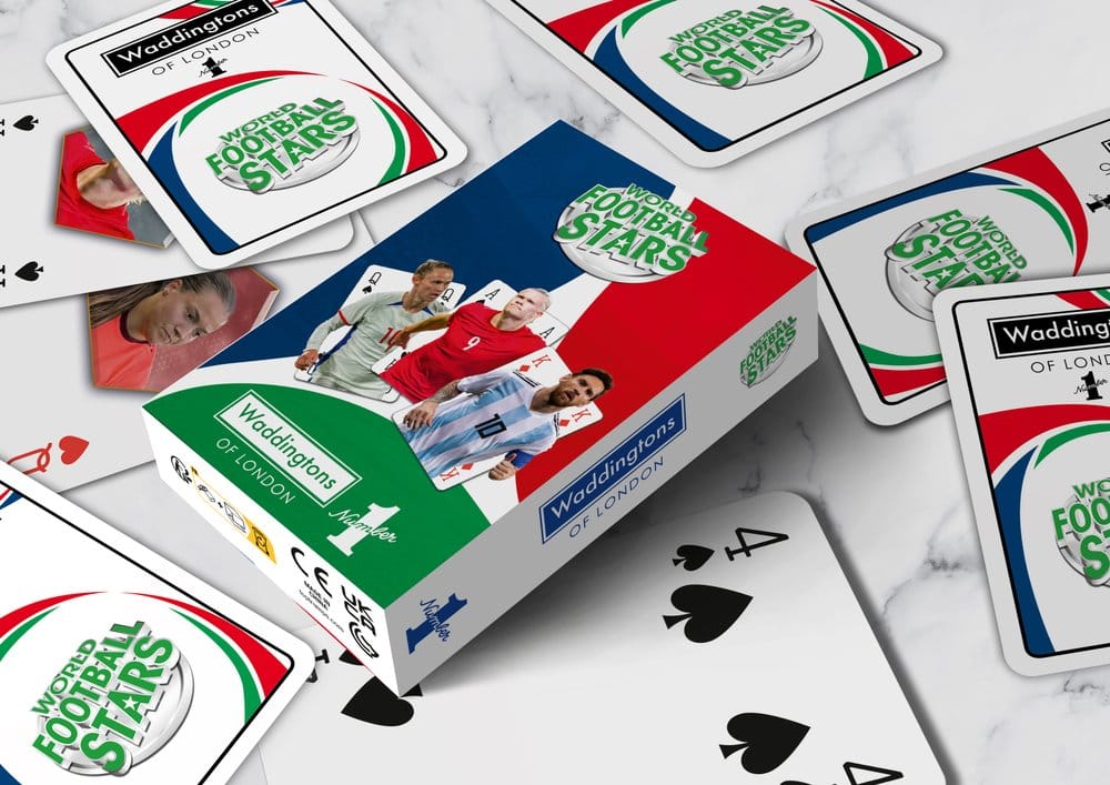 PRECOMENZI - World Soccer Stars No 1 Playing Cards *English Version*