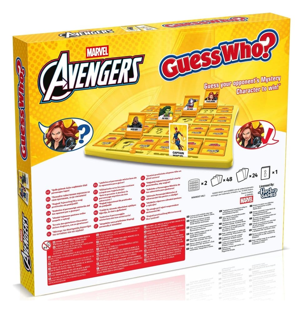 Marvel Board Game Guess Who? Avengers [2]
