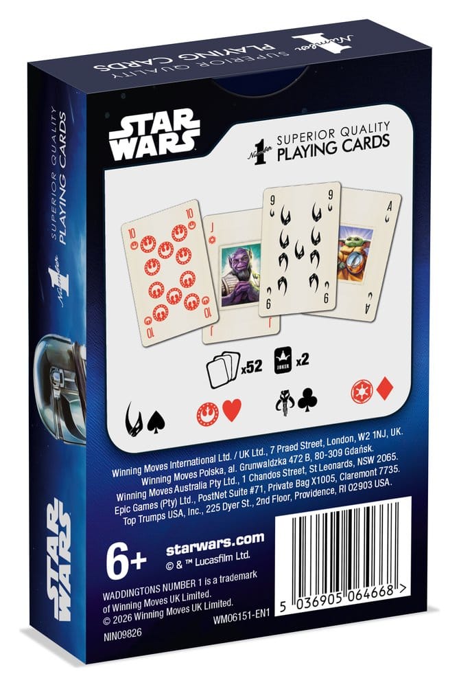 Star Wars Playing Cards The Mandalorian and Grogu *English Version* [3]