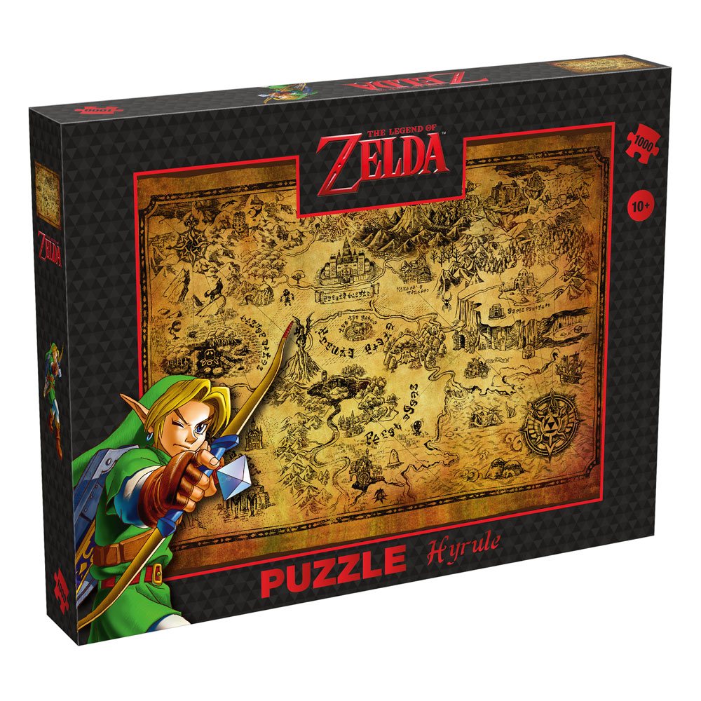 Puzzle Zelda Hyrule field, 1000 Teile