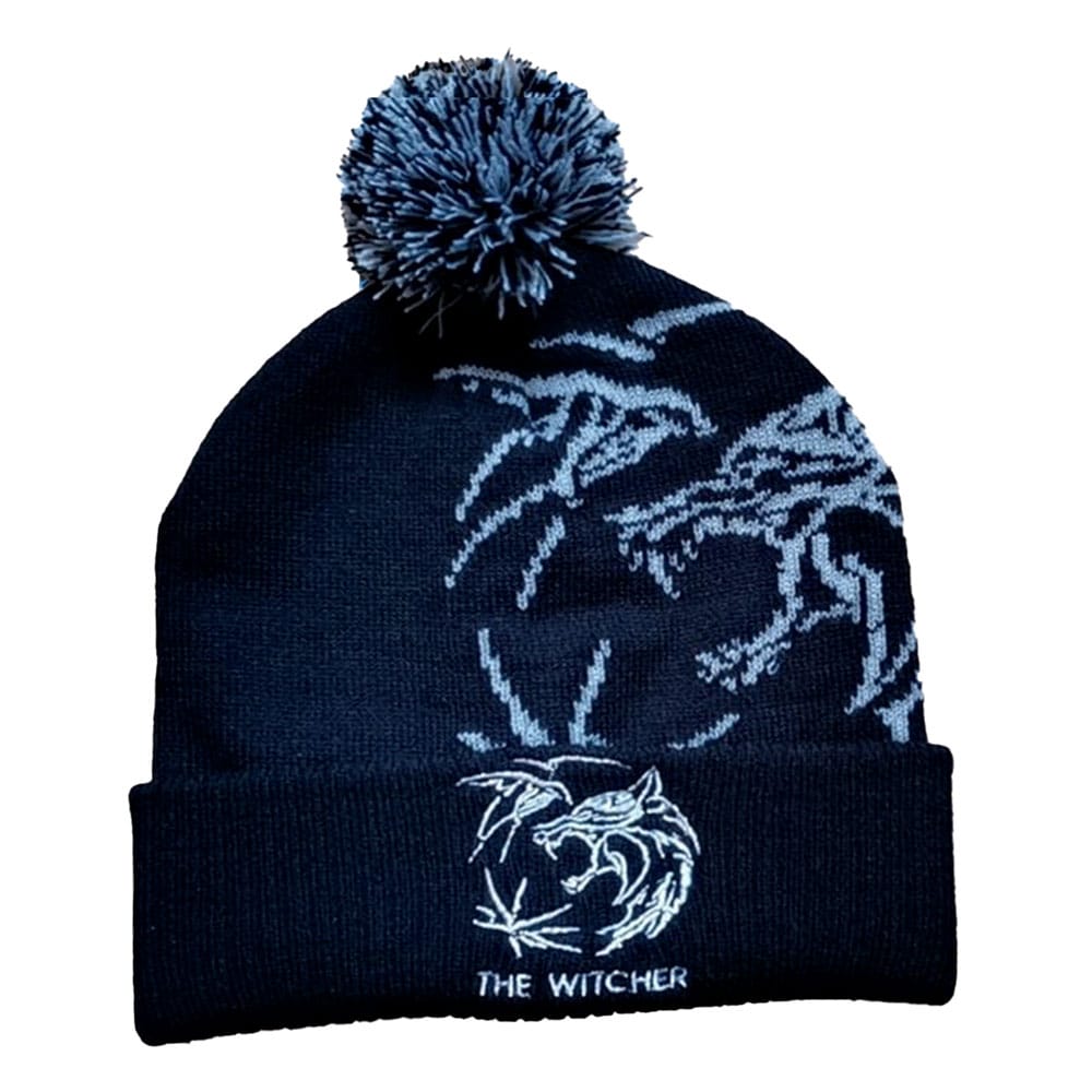 The Witcher Beanie Wolf Logo