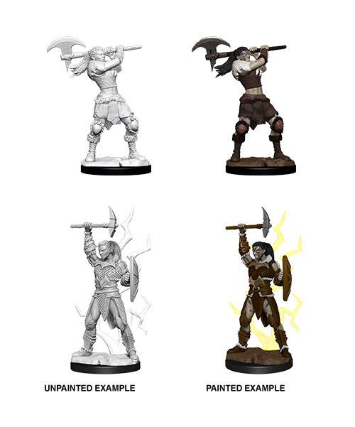 Wizkids: Dungeons and Dragons - Nolzur's Marvelous Miniatures - Goliath Female Barbarian
