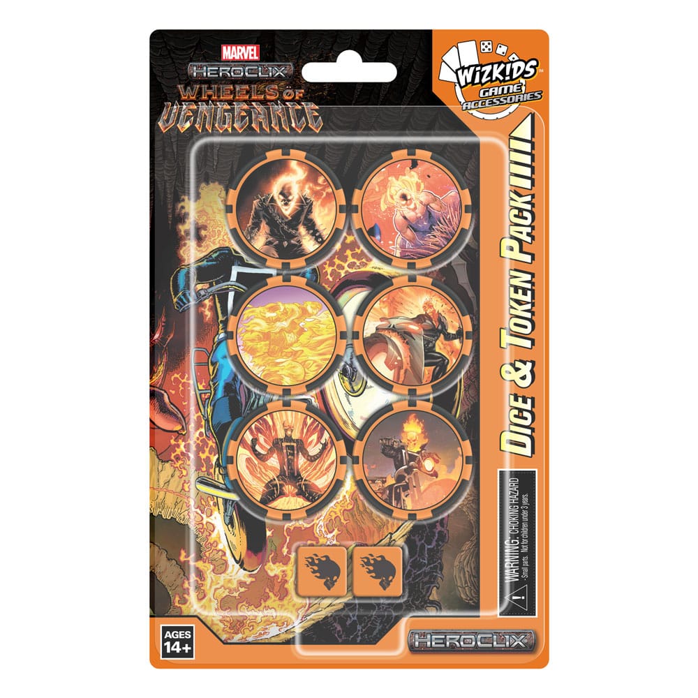 Marvel HeroClix: Wheels of Vengeance Dice and Token Pack