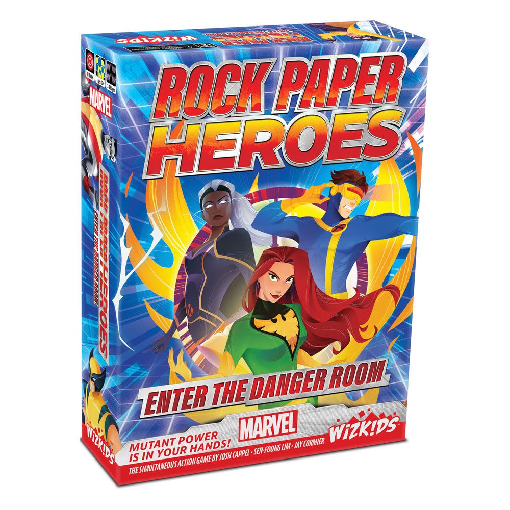Marvel Board Game Rock Paper Heroes: Enter the Danger Room *English Version*