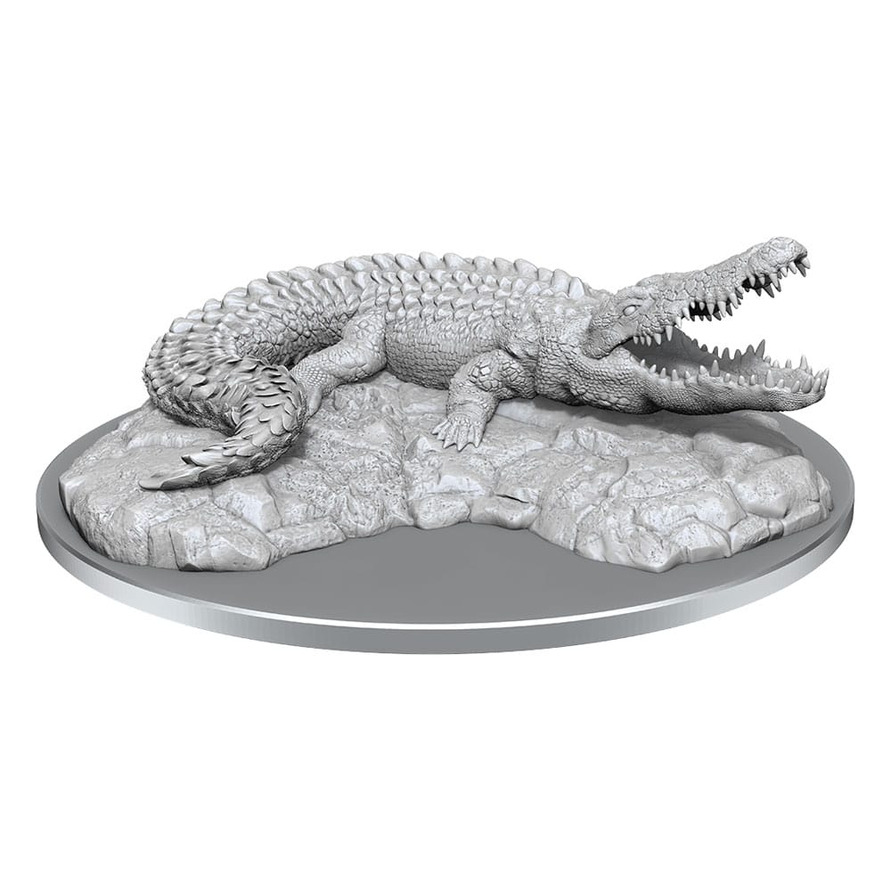 WizKids Deep Cuts Unpainted Miniature Giant Crocodile Case (2)