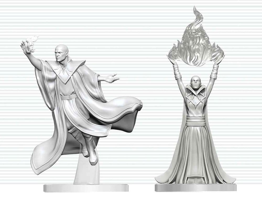 Dungeons & Dragons Nolzur's Marvelous Miniatures Unpainted Miniature Red Wizard Mage & Archmage 14 cm