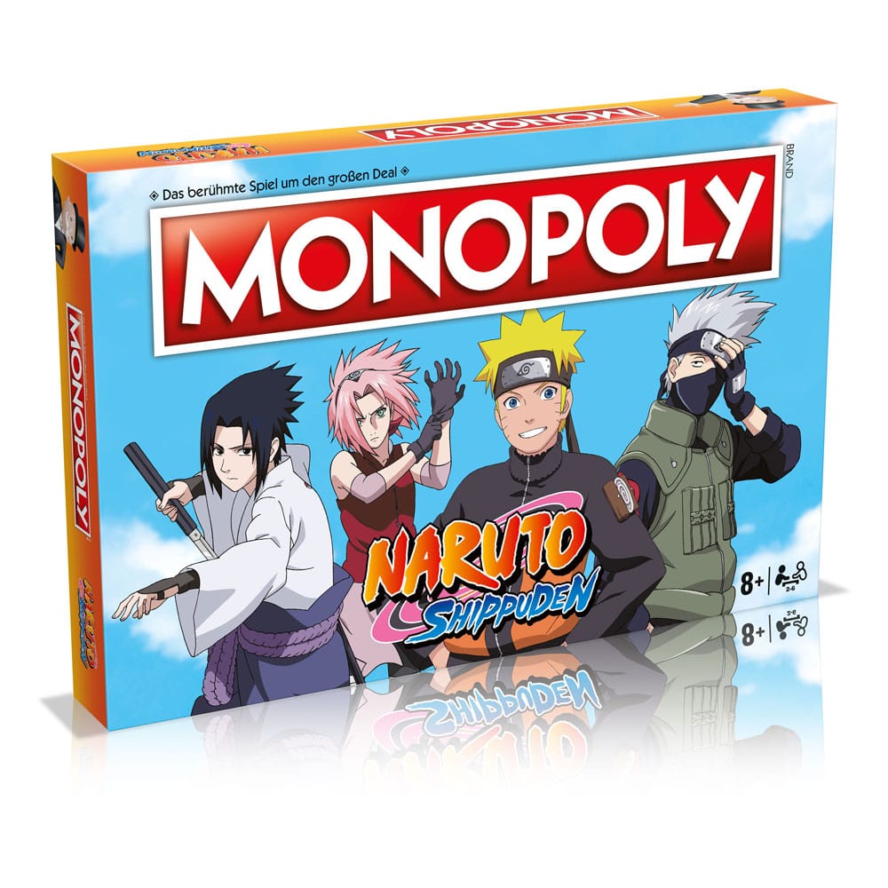 Monopoly Board Game Naruto Shippuden *German Version*