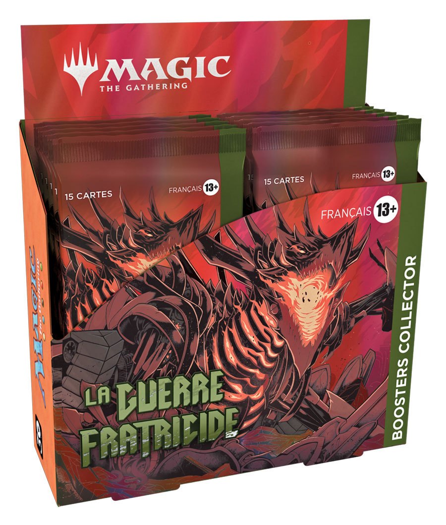 Magic the Gathering La Guerre Fratricide Collector Booster Display (12) french