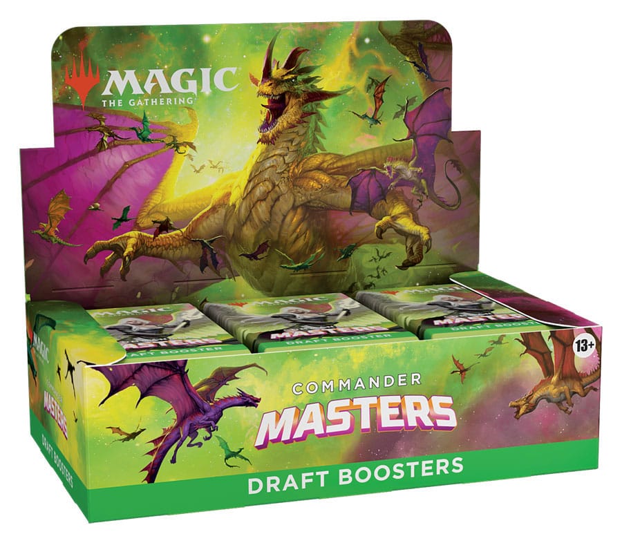 Magic the Gathering Commander Masters Draft Booster Display (24) english