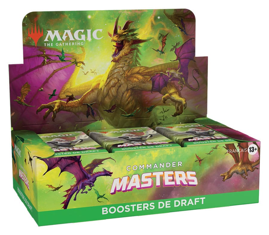 Magic the Gathering Commander Masters Draft Booster Display (24) french