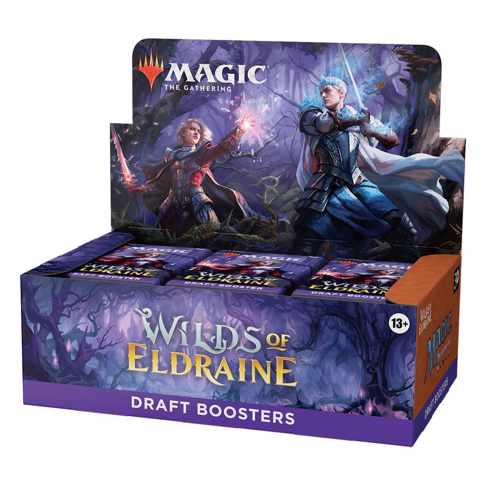 Wizards of the Coast Magic The Gathering Wilds Of Eldraine Draft Booster Display - 第 1/1 張圖片