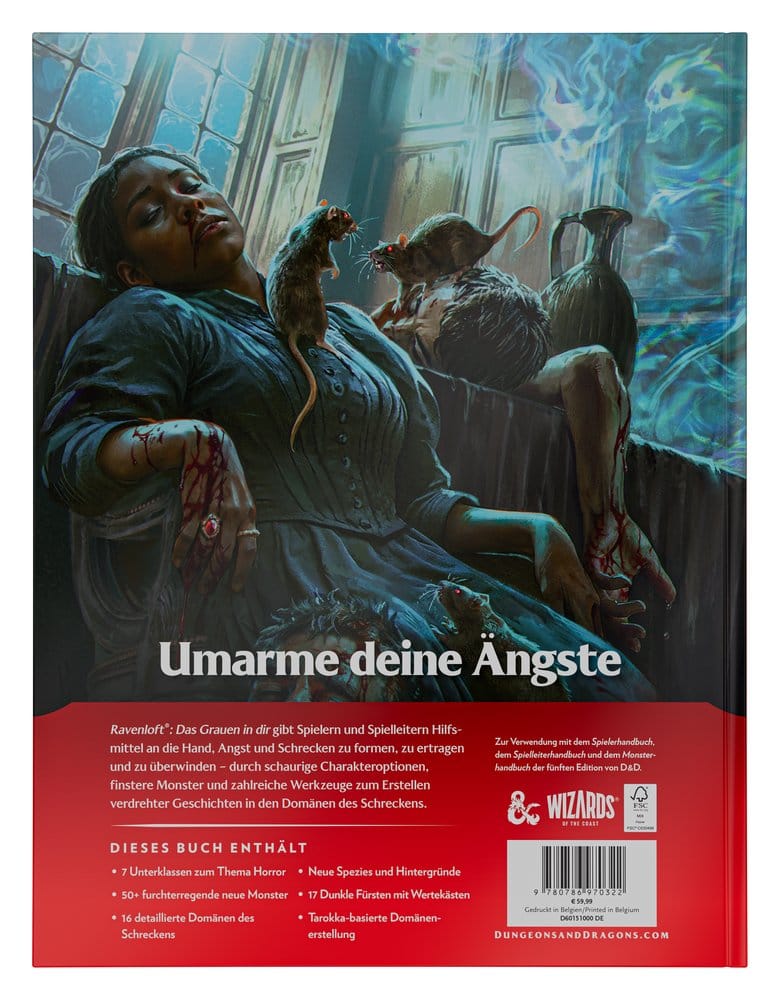 Dungeons & Dragons RPG Ravenloft: Das Grauen in Dir Book *German Version* [7]