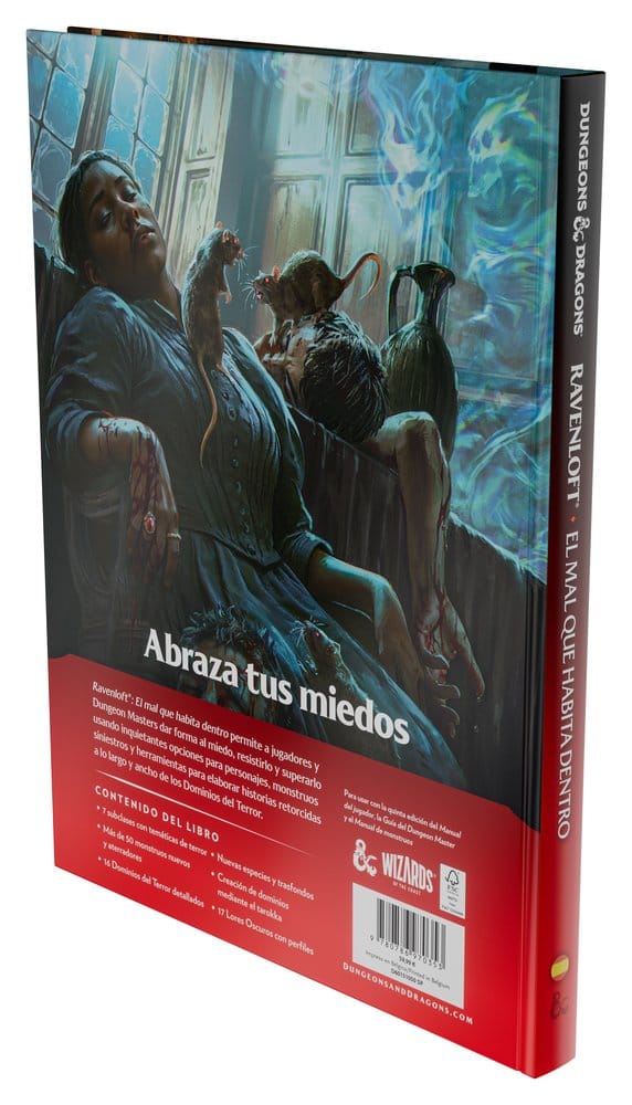 Dungeons & Dragons RPG Ravenloft: El Mal que Habita Dentro Book *Spanish Version* [10]