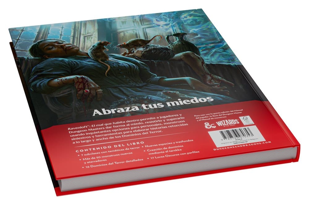 Dungeons & Dragons RPG Ravenloft: El Mal que Habita Dentro Book *Spanish Version* [11]