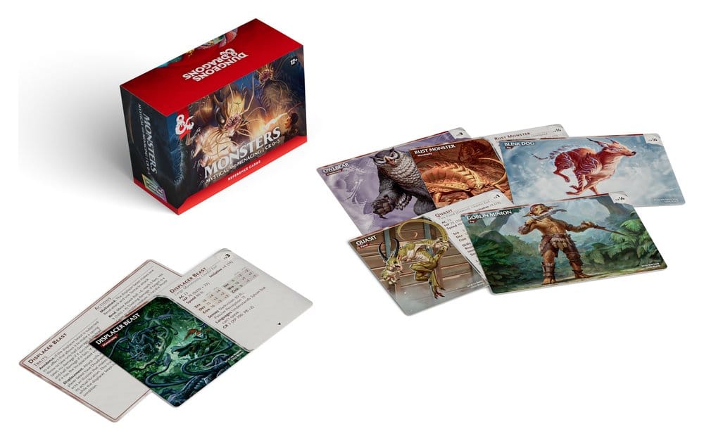 Dungeons & Dragons RPG Reference Cards: Monsters (Mystical and Menacing) *English Version* [1]