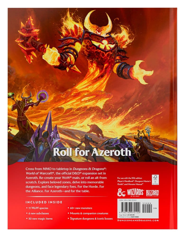 Dungeons & Dragons RPG World of Warcraft Book *English Version* [1]