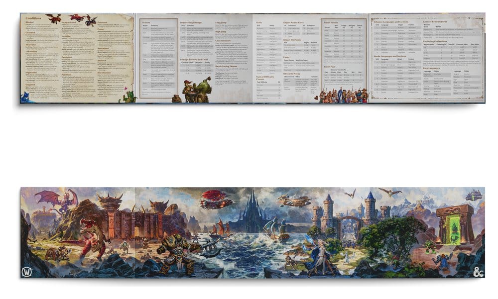 Dungeons & Dragons RPG World of Warcraft Dungeon Master's Screen *English Version* [1]