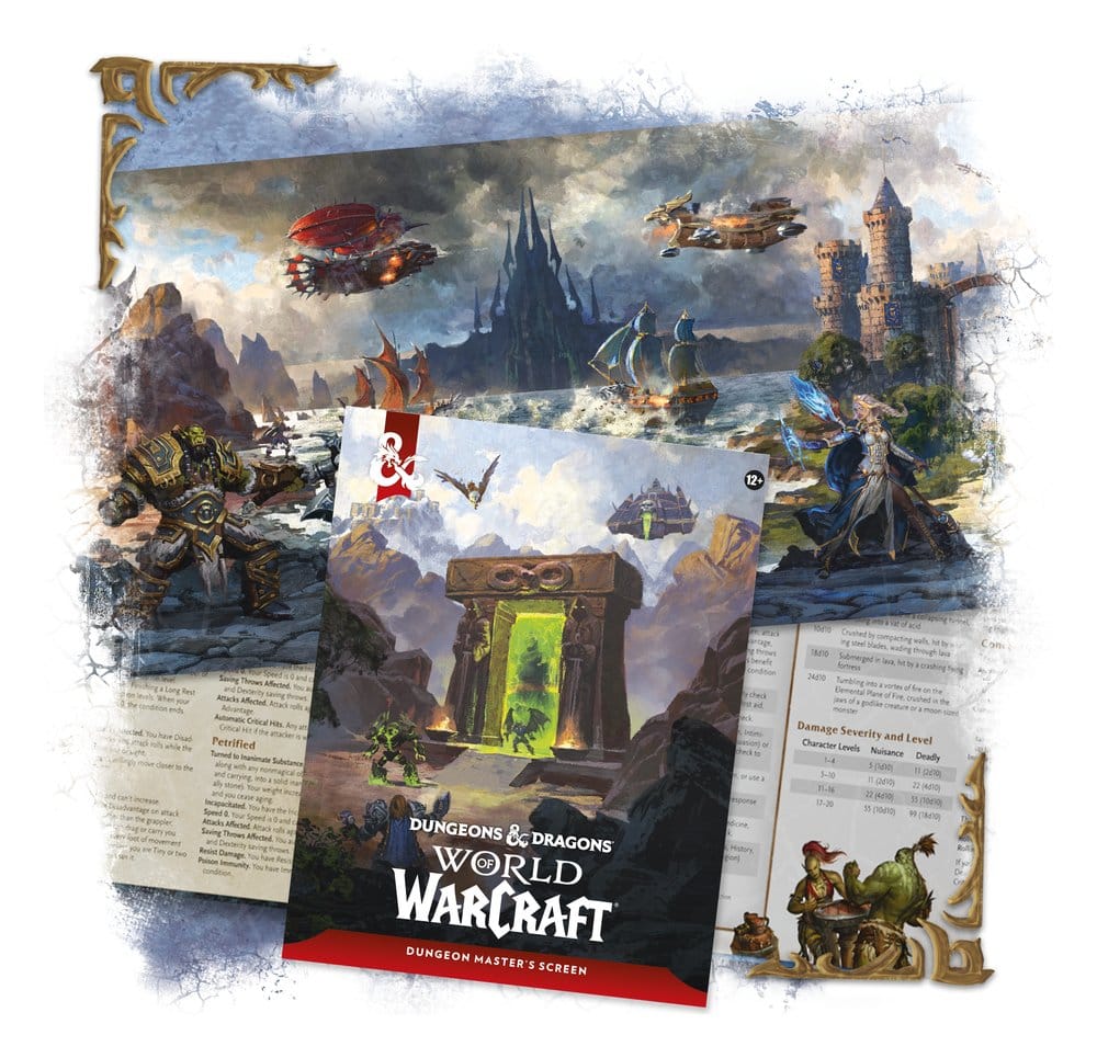 Dungeons & Dragons RPG World of Warcraft Dungeon Master's Screen *English Version* [8]