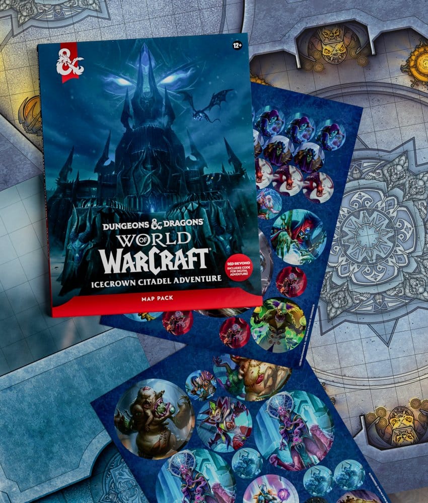 Dungeons & Dragons RPG World of Warcraft: Icecrown Citadel Adventure Map Pack *English Version* [8]