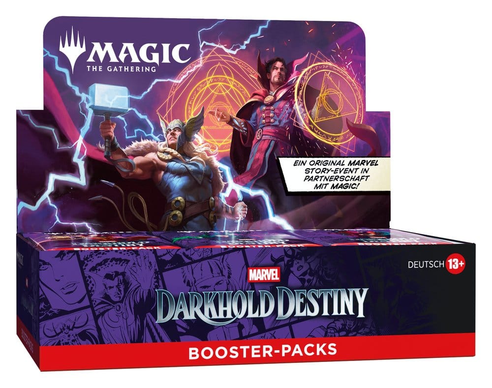 Magic the Gathering Marvel: Darkhold Destiny Play Booster Display (30) german