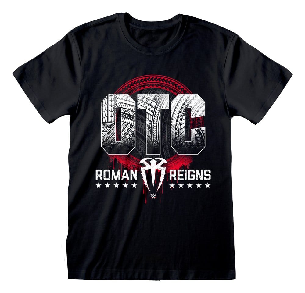 WWE T-Shirt OTC Black Size S