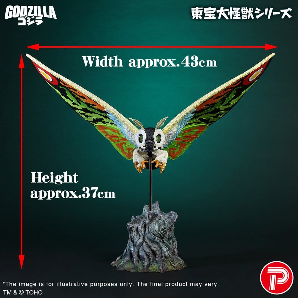 Toho Daikaiju Series PVC Figure Mothra Leo 37 cm [6]