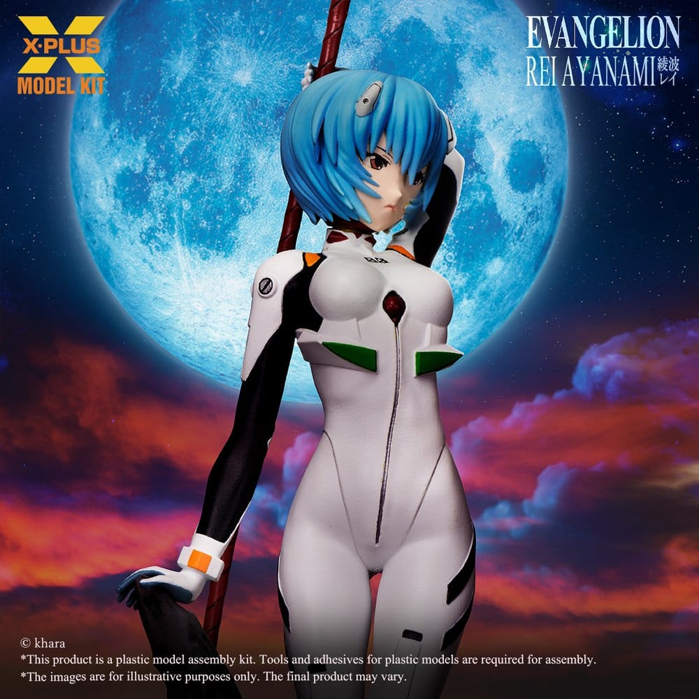 PRECOMENZI - Evangelion Plastic Model Kit 1/8 Rei Ayanami 20 cm (Reproduction)
