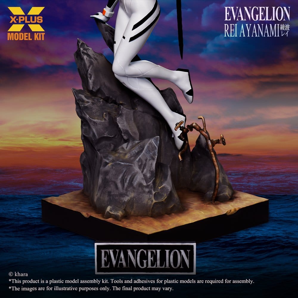 Evangelion Plastic Model Kit 1/8 Rei Ayanami 20 cm (Reproduction) [1]
