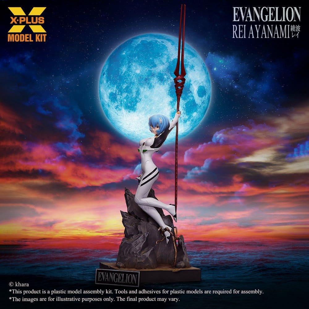Evangelion Plastic Model Kit 1/8 Rei Ayanami 20 cm (Reproduction) [4]