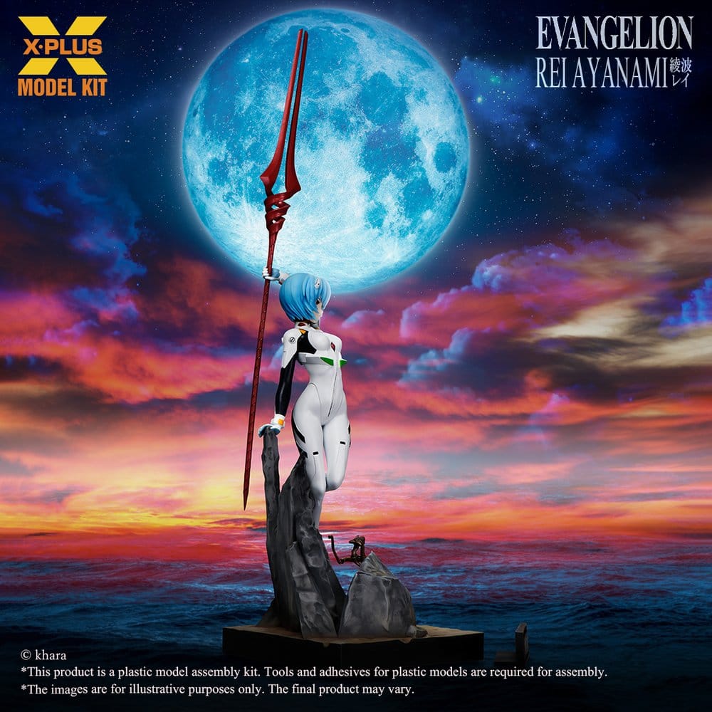 Evangelion Plastic Model Kit 1/8 Rei Ayanami 20 cm (Reproduction) [7]