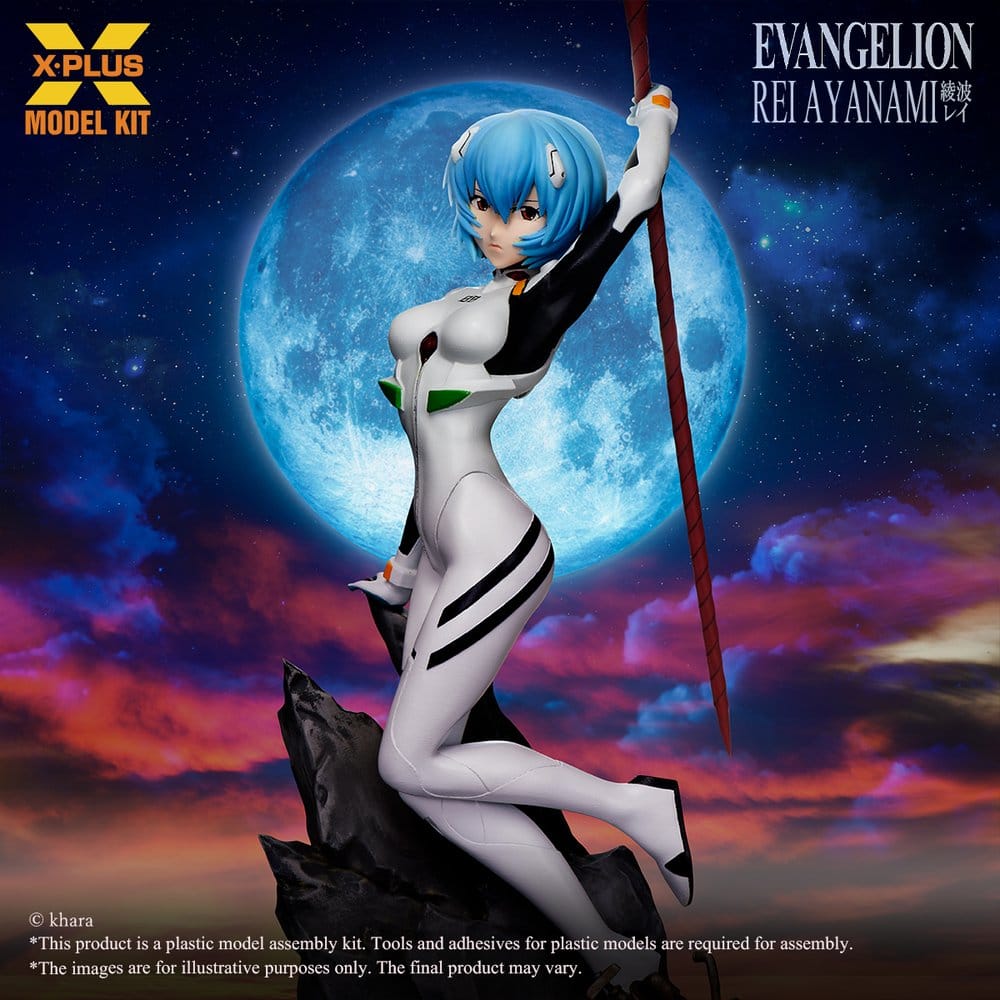 Evangelion Plastic Model Kit 1/8 Rei Ayanami 20 cm (Reproduction) [8]