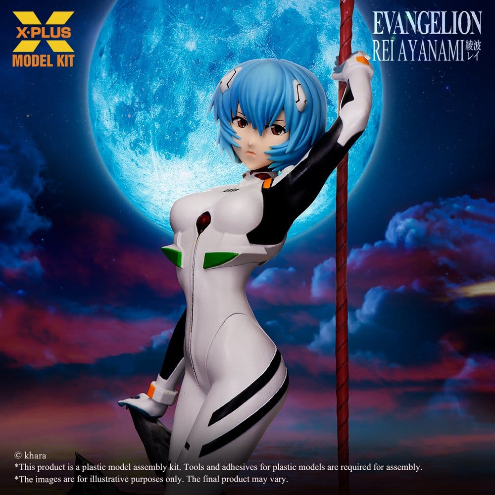 Evangelion Plastic Model Kit 1/8 Rei Ayanami 20 cm (Reproduction) [9]