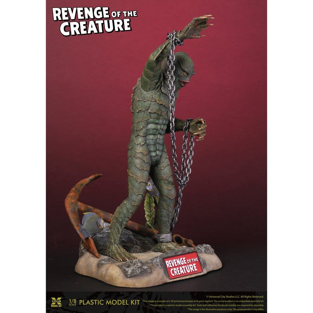 PRECOMENZI - Revenge of the Creature Plastic Model Kit 1/8 Revenge of the Creature 28 cm (Reproduction)