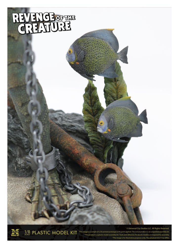 Revenge of the Creature Plastic Model Kit 1/8 Revenge of the Creature 28 cm (Reproduction) [4]