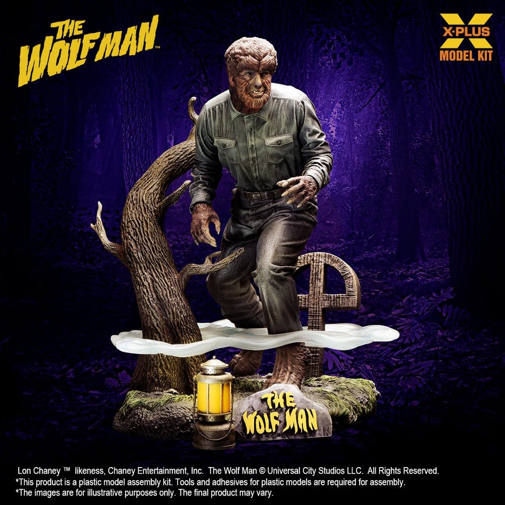 The Wolf Man Plastic Model Kit 1/8 Lon Chaney Jr. as Wolf Man 22 cm (Reproduction) [1]