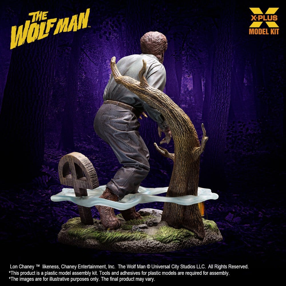 The Wolf Man Plastic Model Kit 1/8 Lon Chaney Jr. as Wolf Man 22 cm (Reproduction) [3]