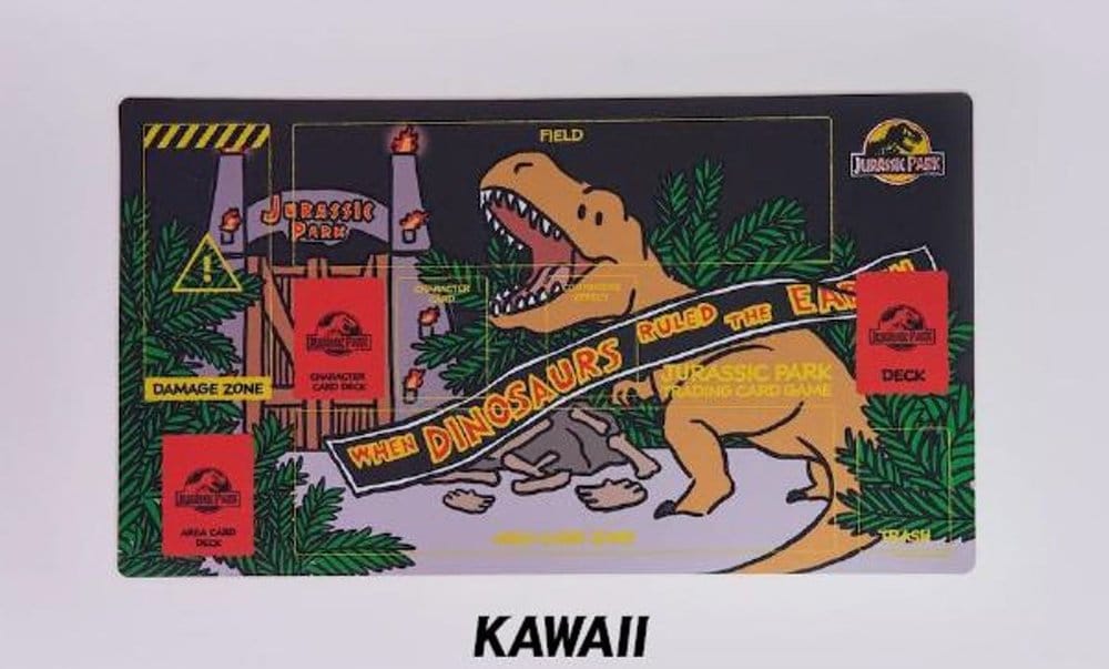 Jurassic Park TCG Playmat Kawaii T-Rex 60 cm